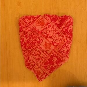 FP Red and Pink Patterned top